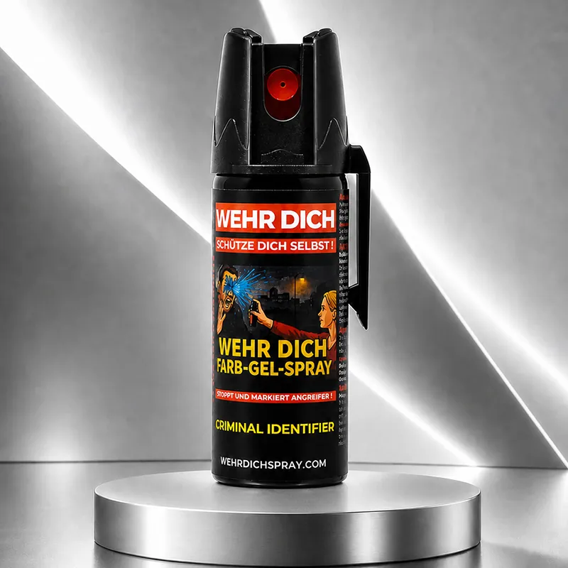 WEHRDICHSPRAY 50ml Farb-Gel-Spray Schlumpfblau