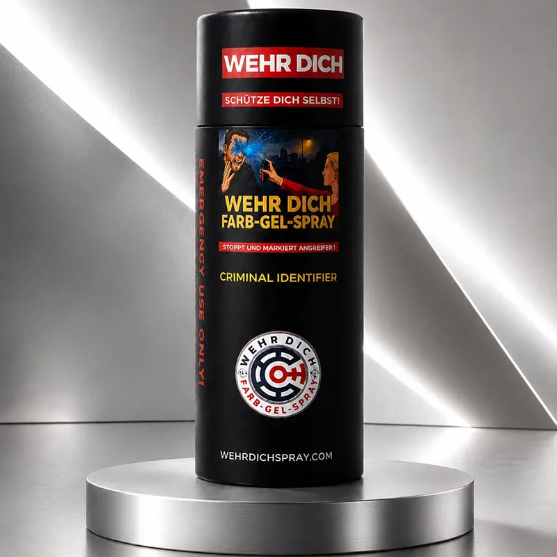 WEHRDICHSPRAY Geschenkpackung 50ml Farb-Gel-Spray Blau